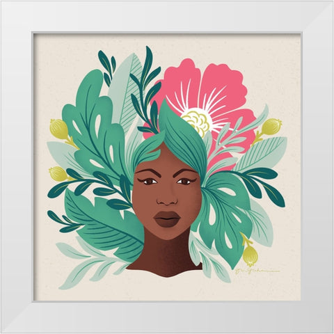 Lush Life VI White Modern Wood Framed Art Print by Graham, Gia