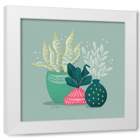 Lush Life VIII White Modern Wood Framed Art Print by Graham, Gia