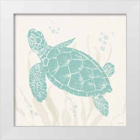 Seaside Style III White Modern Wood Framed Art Print by Tavoletti, Anne