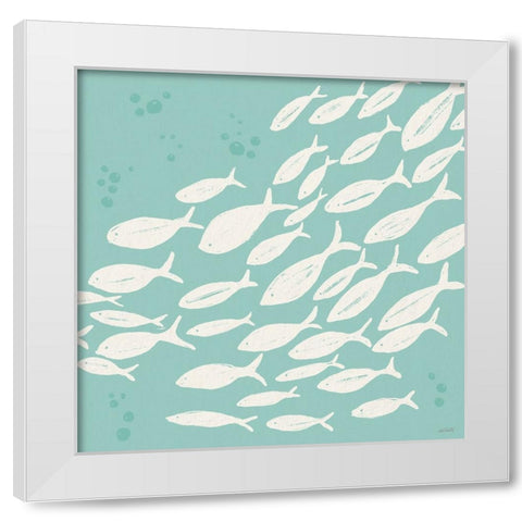 Seaside Style VII White Modern Wood Framed Art Print by Tavoletti, Anne