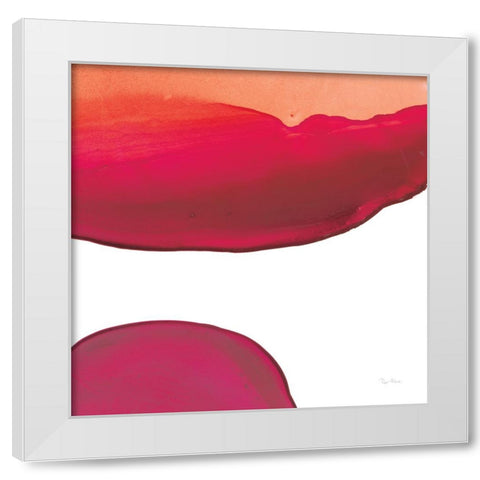 Bright Swishes III White Modern Wood Framed Art Print by Rhue, Piper