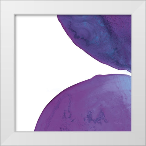 Bright Pools III White Modern Wood Framed Art Print by Rhue, Piper