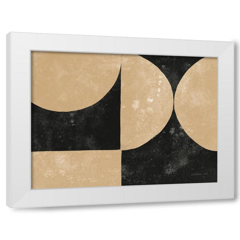 Strand VI BT White Modern Wood Framed Art Print by Nai, Danhui