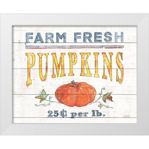 Fall Flair IV Shiplap White Modern Wood Framed Art Print by Tavoletti, Anne