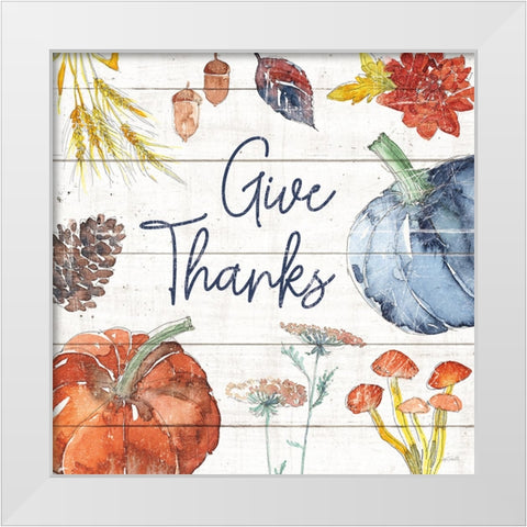 Fall Flair VI Shiplap White Modern Wood Framed Art Print by Tavoletti, Anne