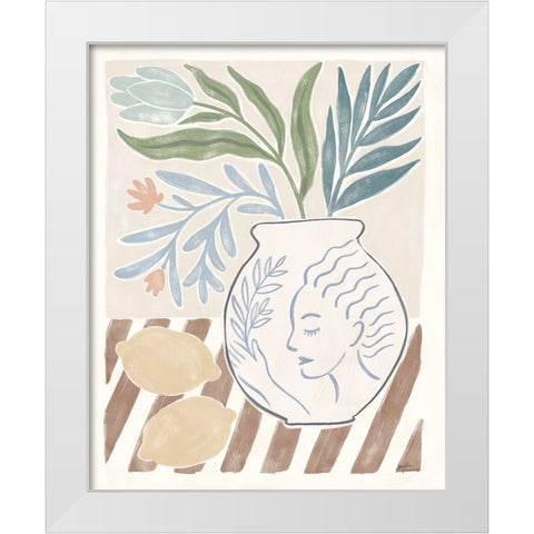 Cyprus IV Neutral White Modern Wood Framed Art Print by Penner, Janelle