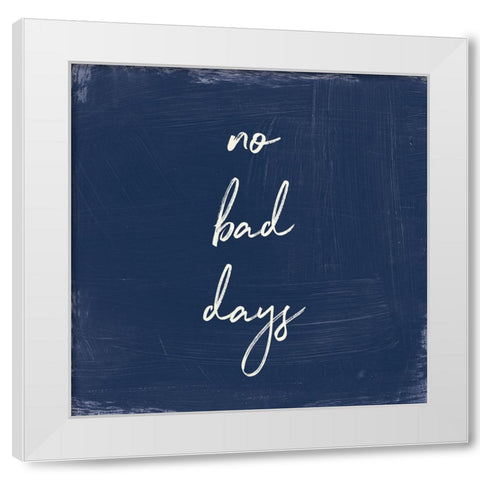 My Home Inspiration II Indigo White Modern Wood Framed Art Print by Portfolio, Wild Apple