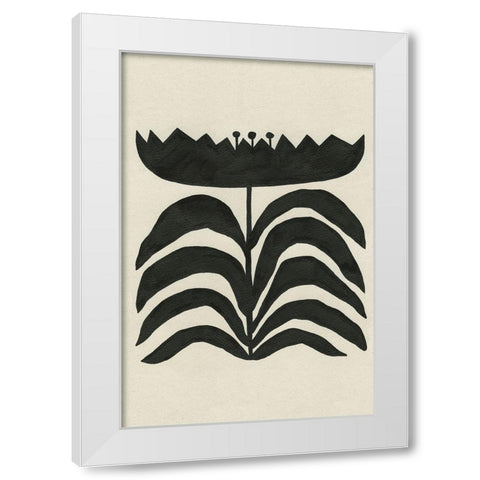 Delighted III Vertical White Modern Wood Framed Art Print by Hershey, Moira