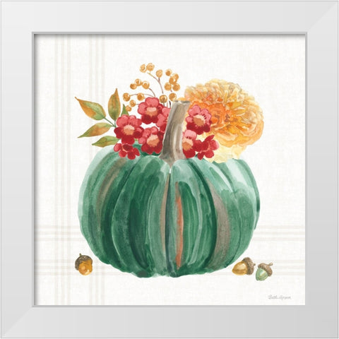 Wooded Harvest X White Modern Wood Framed Art Print by Grove, Beth