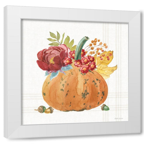 Wooded Harvest XI White Modern Wood Framed Art Print by Grove, Beth