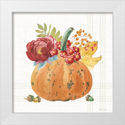 Wooded Harvest XI White Modern Wood Framed Art Print by Grove, Beth