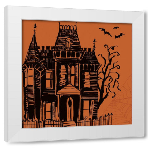 Haunted IV White Modern Wood Framed Art Print by Tavoletti, Anne