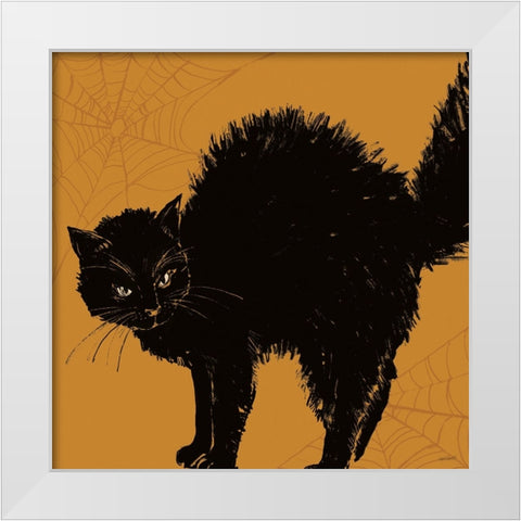 Haunted VII White Modern Wood Framed Art Print by Tavoletti, Anne