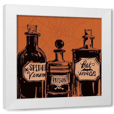 Haunted IX White Modern Wood Framed Art Print by Tavoletti, Anne