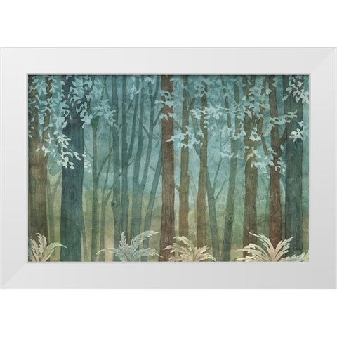 Woodland Love I Rustic White Modern Wood Framed Art Print by Grove, Beth
