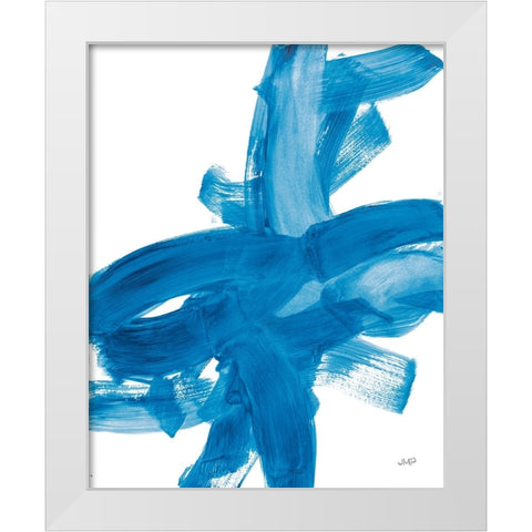 Expressive II White Modern Wood Framed Art Print by Purinton, Julia
