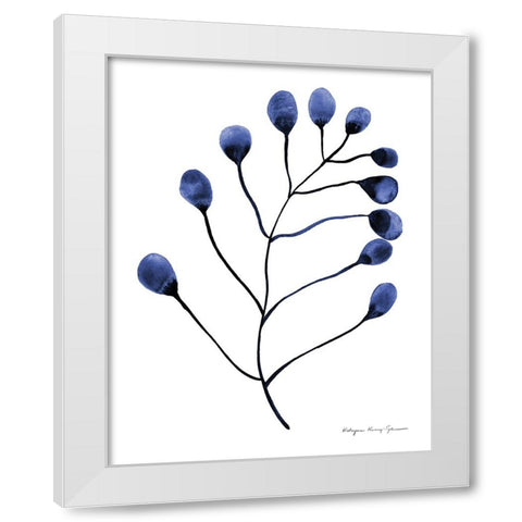 Silhouette of Nature II White Modern Wood Framed Art Print by Kucwaj-Tybur, Kasia