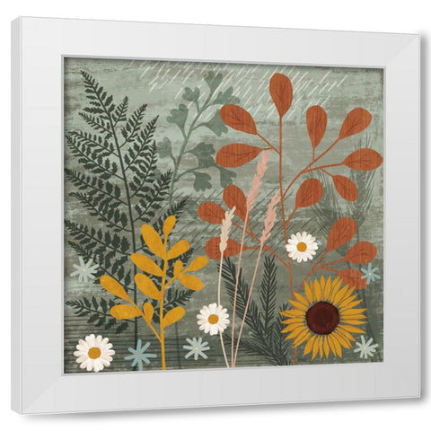 Harvest Craze II White Modern Wood Framed Art Print by Charron, Veronique