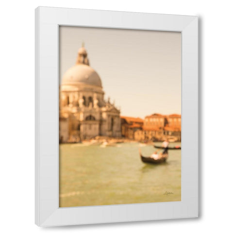 Essence of Venice I White Modern Wood Framed Art Print by Aledanda