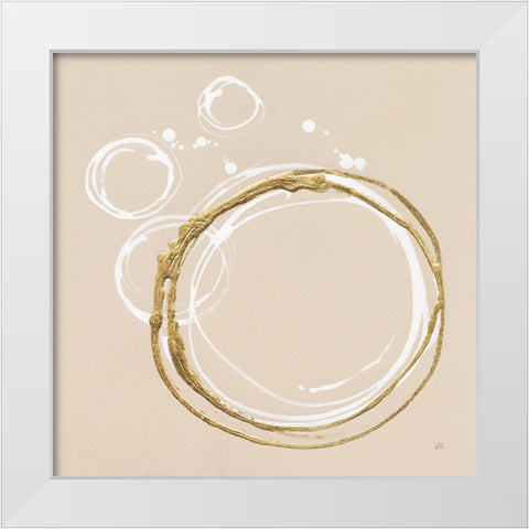 Evolution II White Modern Wood Framed Art Print by Paschke, Chris