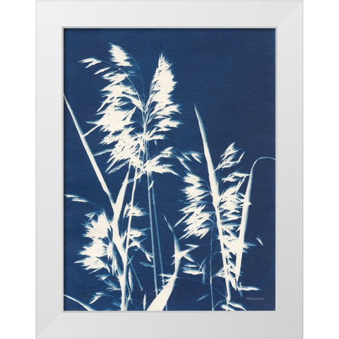 Ornamental Grass VI White Modern Wood Framed Art Print by Ferguson, Kathy