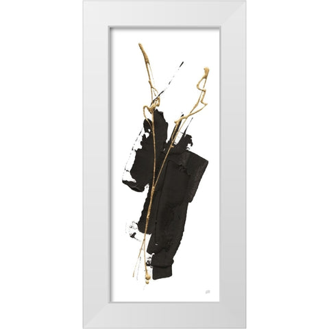 Instinct I White Modern Wood Framed Art Print by Paschke, Chris