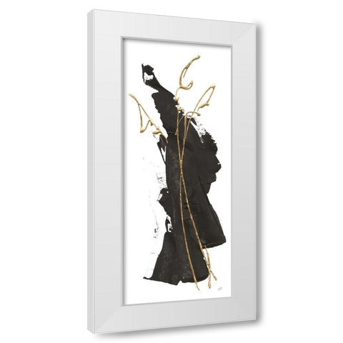 Instinct II White Modern Wood Framed Art Print by Paschke, Chris