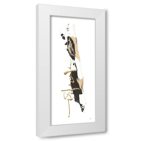 Instinct IV White Modern Wood Framed Art Print by Paschke, Chris