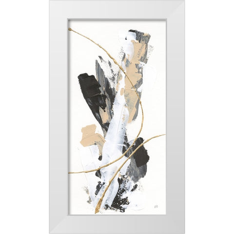 Composite II White Modern Wood Framed Art Print by Paschke, Chris