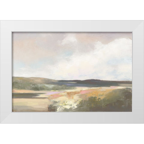 Dawn by the Water Neutral White Modern Wood Framed Art Print by Purinton, Julia