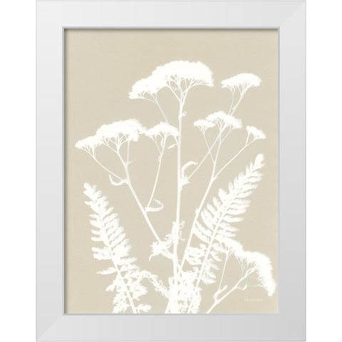 Alpine Flower I Neutral White Modern Wood Framed Art Print by Ferguson, Kathy