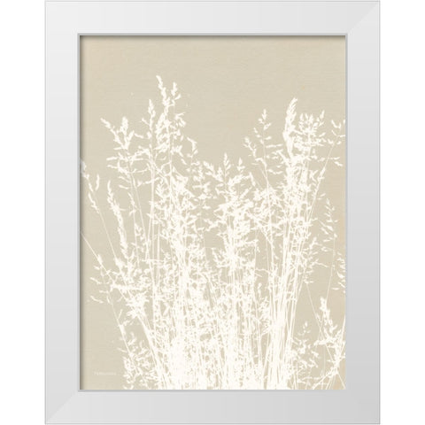 Ornamental Grass I Neutral White Modern Wood Framed Art Print by Ferguson, Kathy