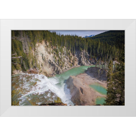 Approaching White Modern Wood Framed Art Print by Larson, Nathan