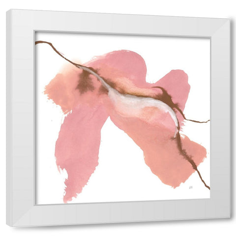Organic IV White Modern Wood Framed Art Print by Paschke, Chris