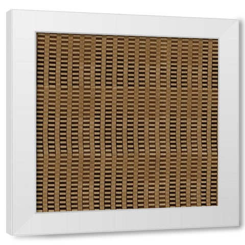 Raffia IA Neutral White Modern Wood Framed Art Print by Green, Nancy