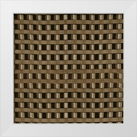 Raffia II Neutral White Modern Wood Framed Art Print by Green, Nancy