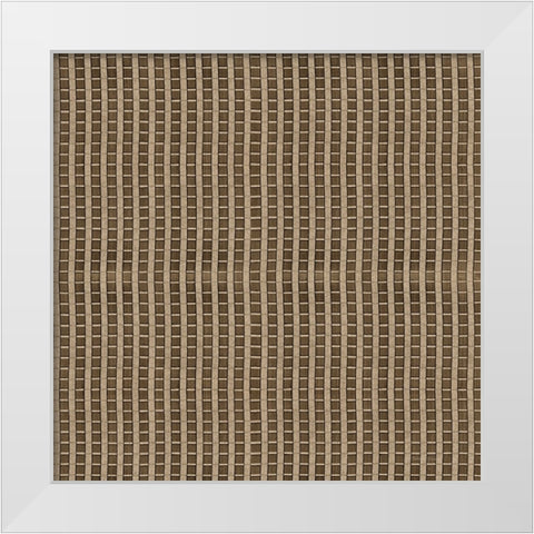 Raffia VIII Neutral White Modern Wood Framed Art Print by Green, Nancy