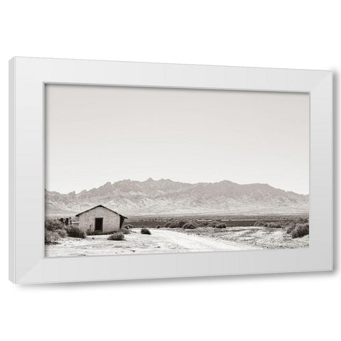 The Sun and All White Modern Wood Framed Art Print by Larson, Nathan