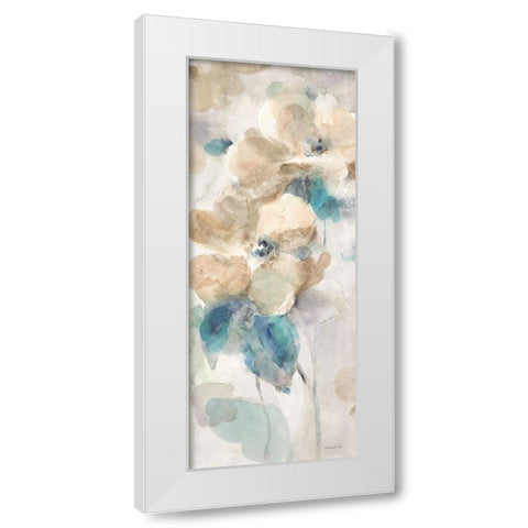 Sensation IV White Modern Wood Framed Art Print by Nai, Danhui