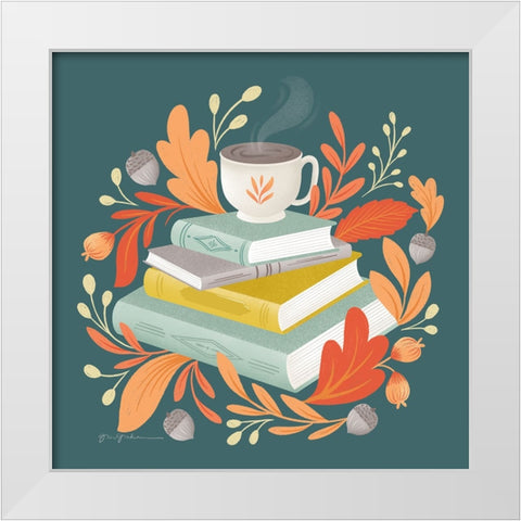 Sweater Weather V White Modern Wood Framed Art Print by Graham, Gia