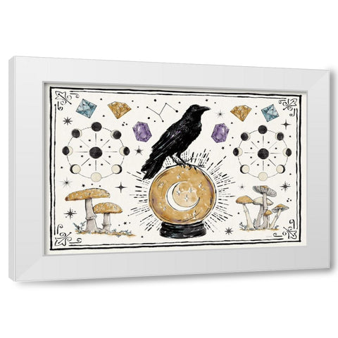 Mystic Moon I White Modern Wood Framed Art Print by Tavoletti, Anne