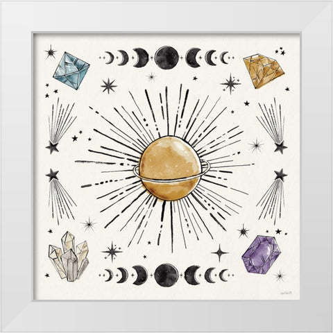 Mystic Moon VII White Modern Wood Framed Art Print by Tavoletti, Anne