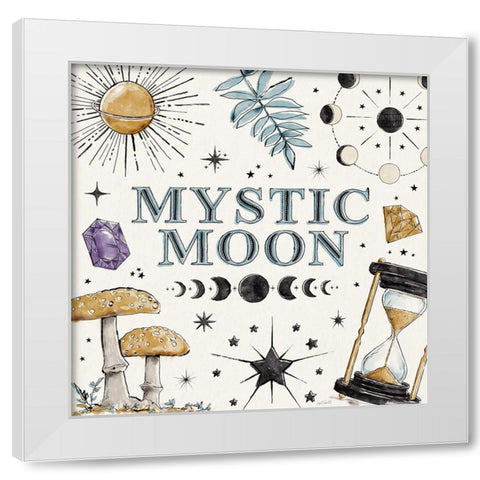 Mystic Moon VIII White Modern Wood Framed Art Print by Tavoletti, Anne