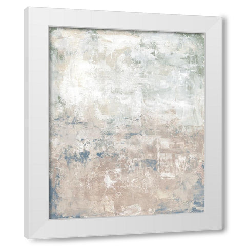 Clay Neutral I White Modern Wood Framed Art Print by Prahl, Courtney