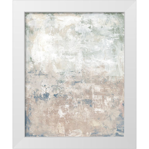 Clay Neutral I White Modern Wood Framed Art Print by Prahl, Courtney