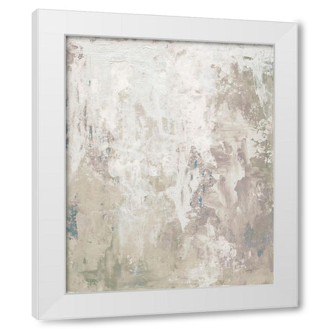 Clay Neutral II White Modern Wood Framed Art Print by Prahl, Courtney