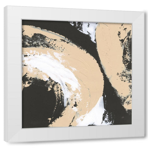 Crosby II White Modern Wood Framed Art Print by Paschke, Chris