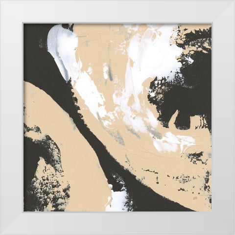 Crosby III White Modern Wood Framed Art Print by Paschke, Chris