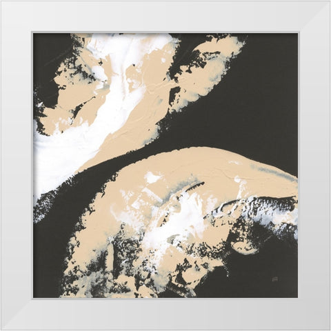 Crosby IV White Modern Wood Framed Art Print by Paschke, Chris