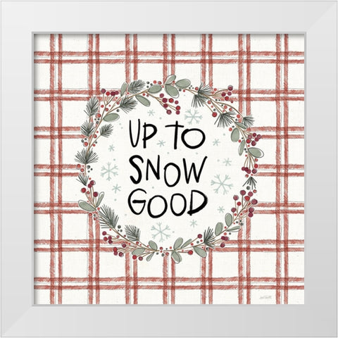 Holiday Fun IV White Modern Wood Framed Art Print by Tavoletti, Anne